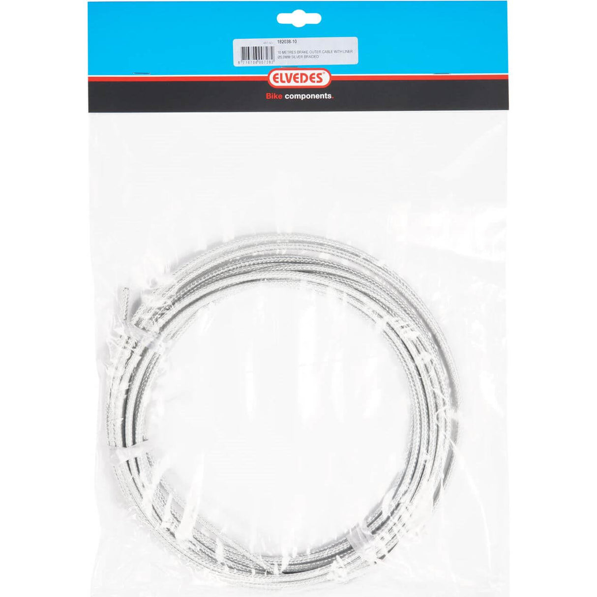 Elvedes Rem Buitk Silver (10m) trenzado 182038-10