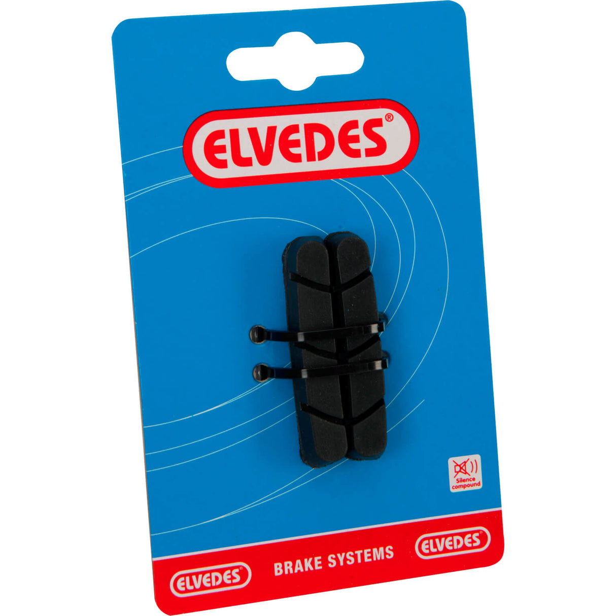 Elvedes Brake Block Rubber Road Campa. 55mm (1pr)