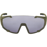 Gafas de ropa deportiva olímpica Hawkeye Q-Lite v Fogstop Olive Purple Cat.1-3