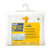 Couverture de protection de vélo VK (3) duo blanc