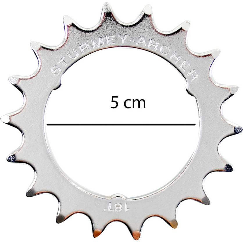 SturmeyArcher - Sa tandwiel opsteek 18t. 1 8 vlak hsl991