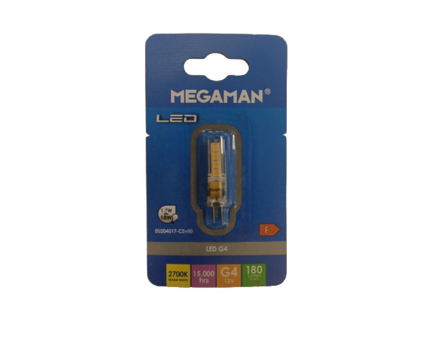 Lámpara LED megaman G4 180 LM Cápsula