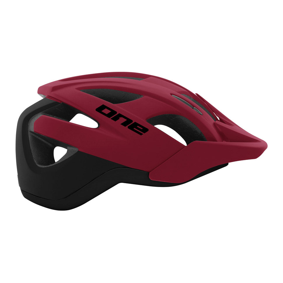 One One Helm Trail Pro S M (55-58) rosso nero