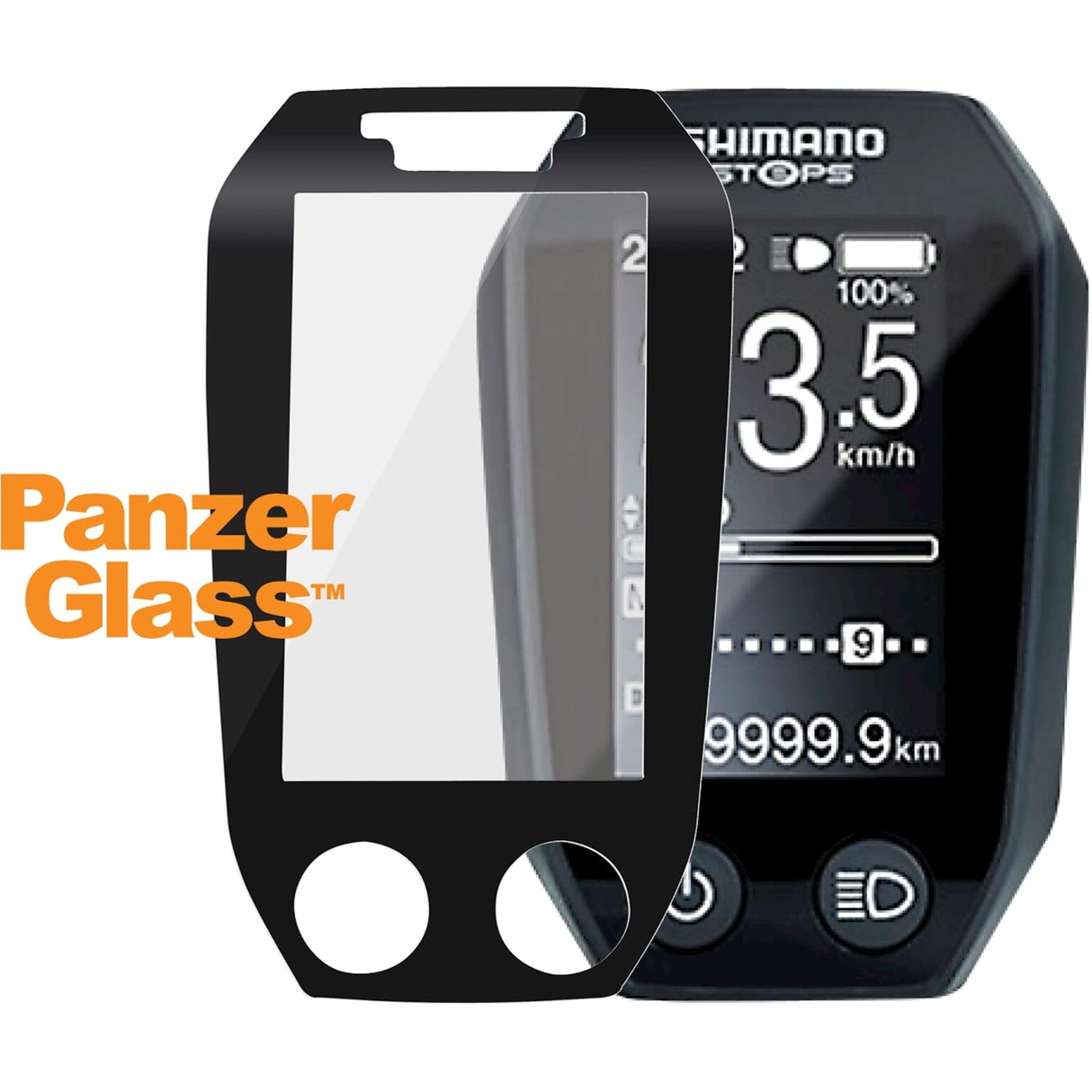 Panzerglass Shimano Steps E6010 Screen Protector is anti -reflective