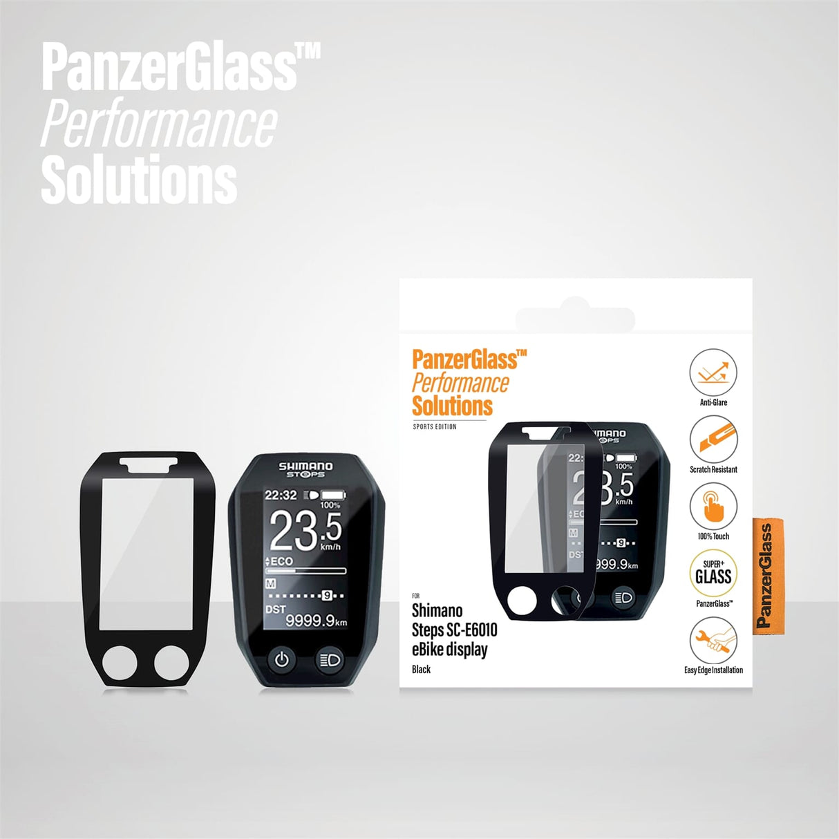 Panzerglass Shimano Steps E6010 Screen Protector is anti -reflective