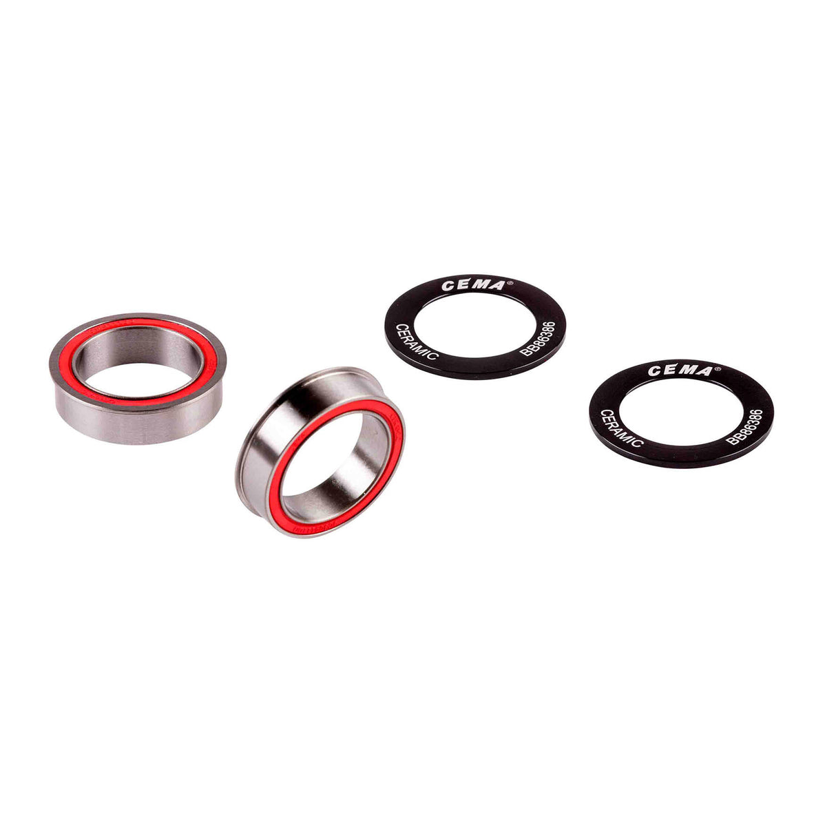 CEMA BRACKETAS BB86-BB92 FSA386 Rotor 3D+(30mm) -Keram