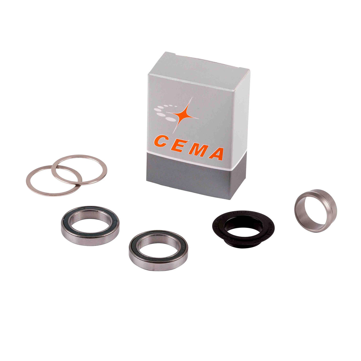 CEMA BRACKETAS LOWERS SET INCL. Dust hoods GXP Stainless steel