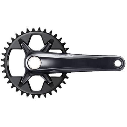 Shimano Cranket Deore XT 175mm 36t sort