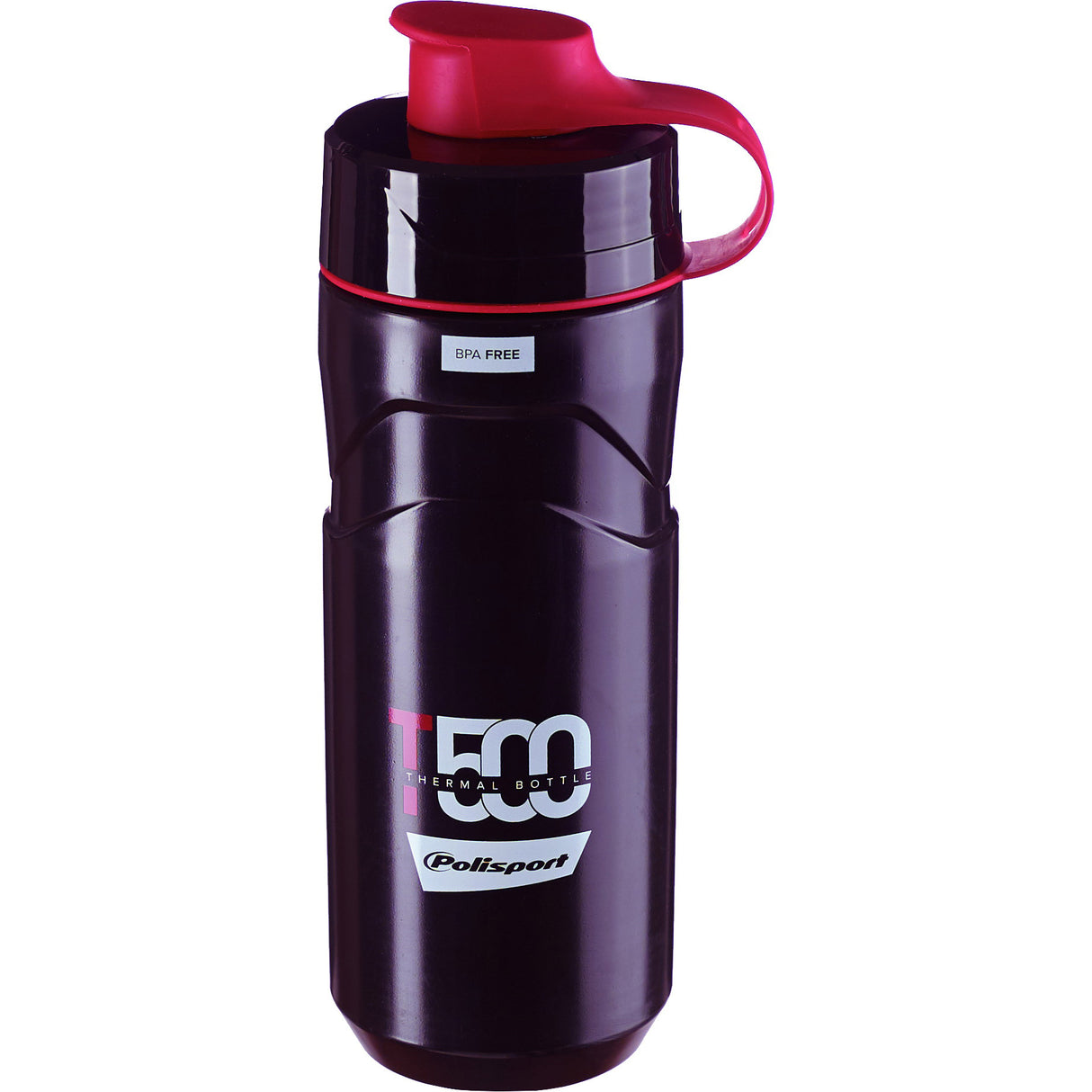 Polisport Bidon Thermal T500 500 ml czarno-czerwony