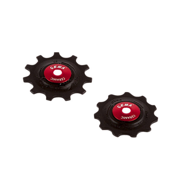 Shimano Derailleur Wheels PVC 9 10 11V z nerezové oceli-koramická černá