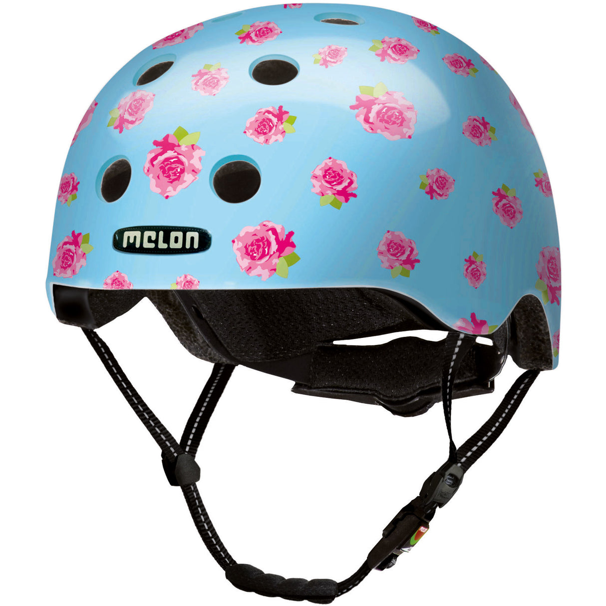 Melon Helm Urban Active Flying Roses xxs-s