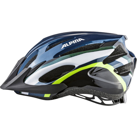 Helm di abbigliamento sportivo olimpico MTB 17 Darkblue-neon 58-61