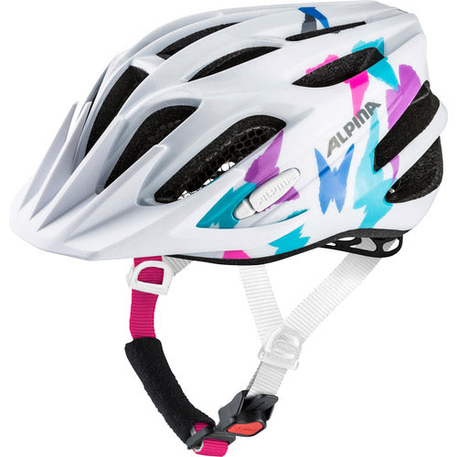 Olympic Sportswear Helm fb jr. 2.0 White Butterfly Gloss 50-55