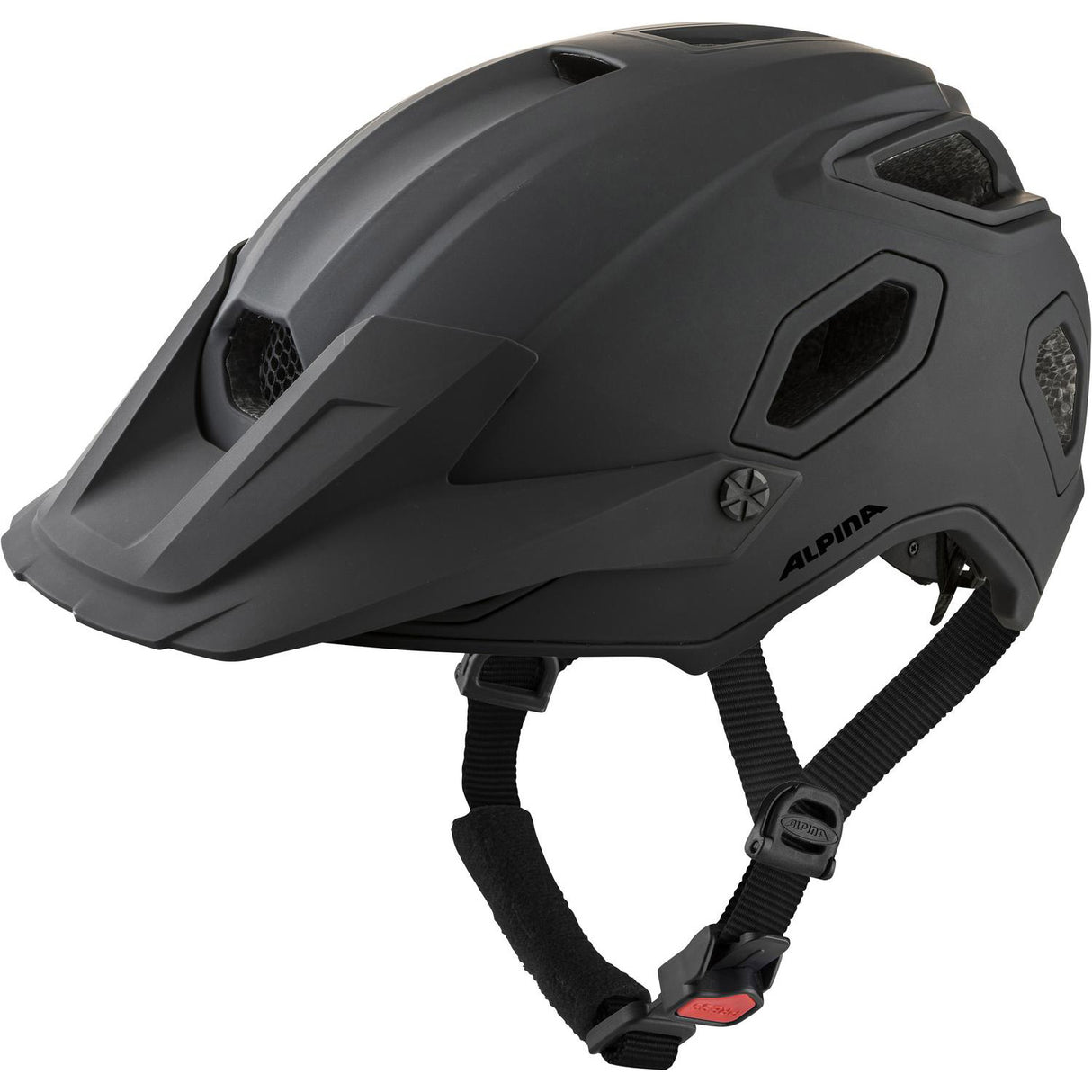 Olympic Sportswear Sports Sports Mtb Helm Comox 52-57 Mat nero