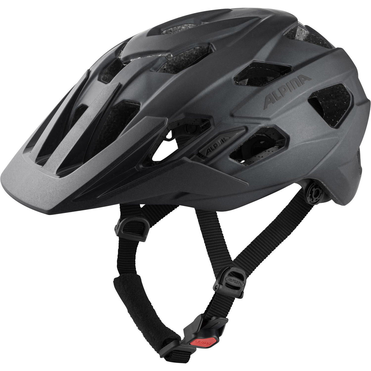 Olympesch Sportswear Sports MTB Helm Plose Mips 52-57 Matt schwaarz