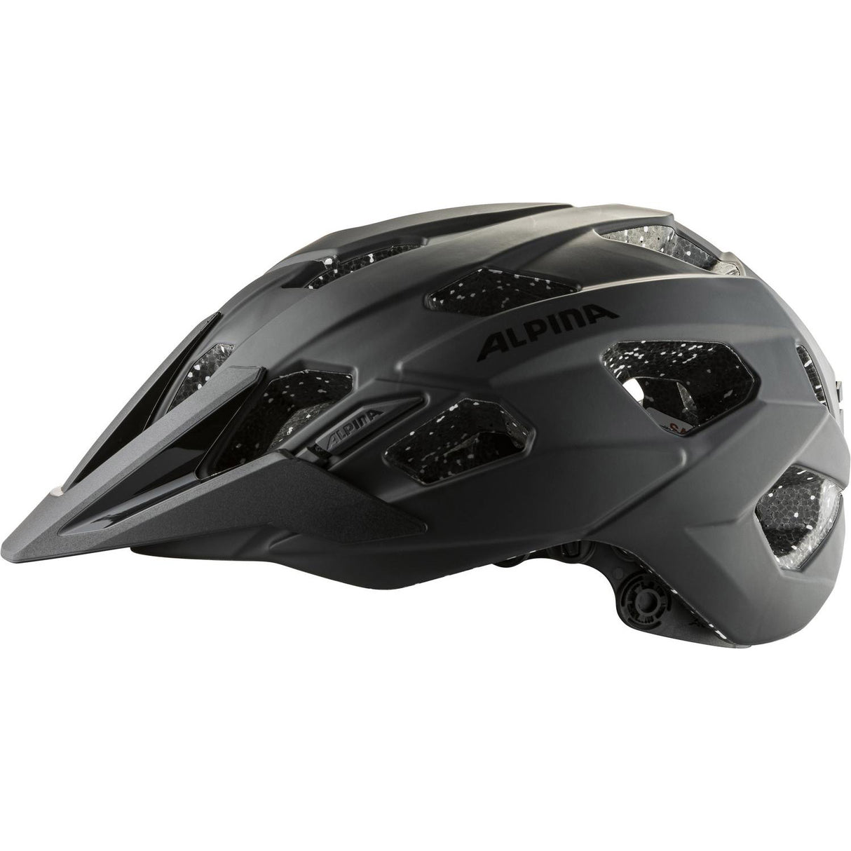 Olympiasportler Sport MTB Helm Anzana Tocsen 52-57 Matt Black