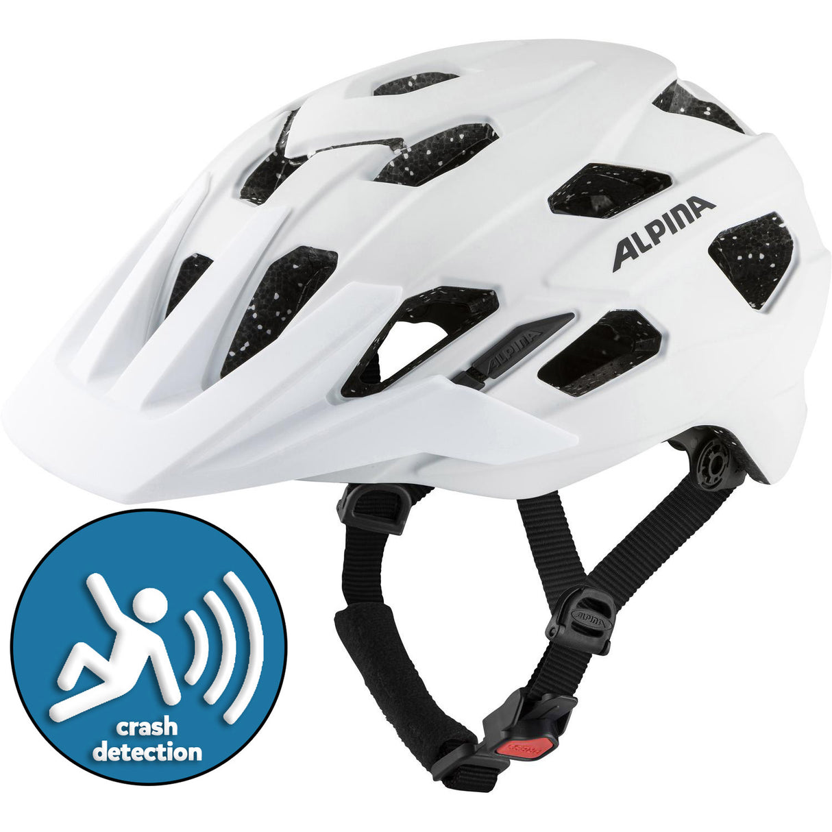 Casco di abbigliamento sportivo olimpico Anzana Tocsen White Matt 57-61