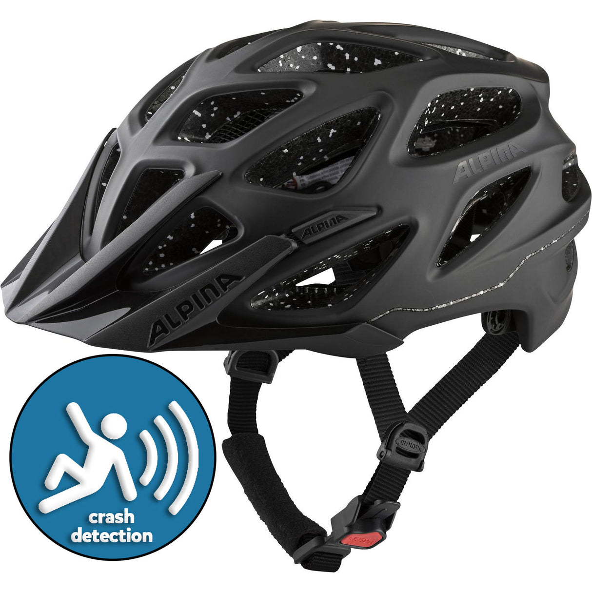 Olympesch Sportswear Sports MTB Helm Mythos 3.0 TOCSE 57-62 MAT Schwaarz