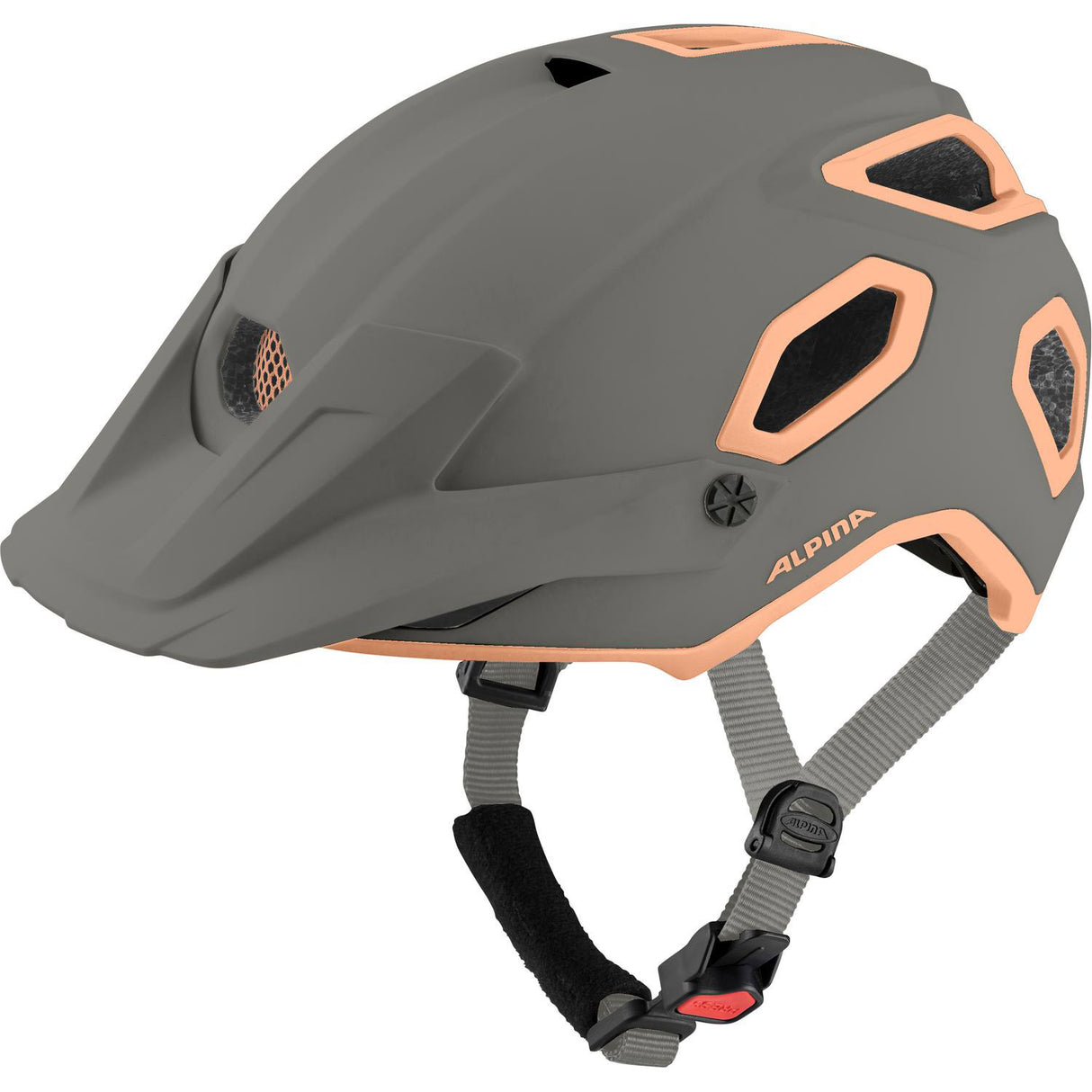 Olympic Sportswear Sports Sports Mtb Helm Croot MIPS 52-57 Matt Grey Pink