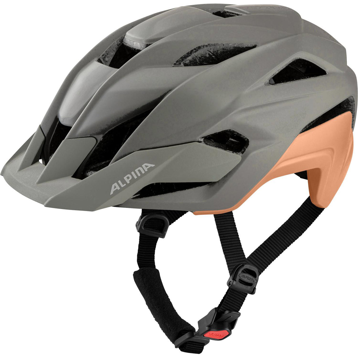 Olympic Sportswear Sports MTB Casco Kamloop 51-55 Matt Grey Peach