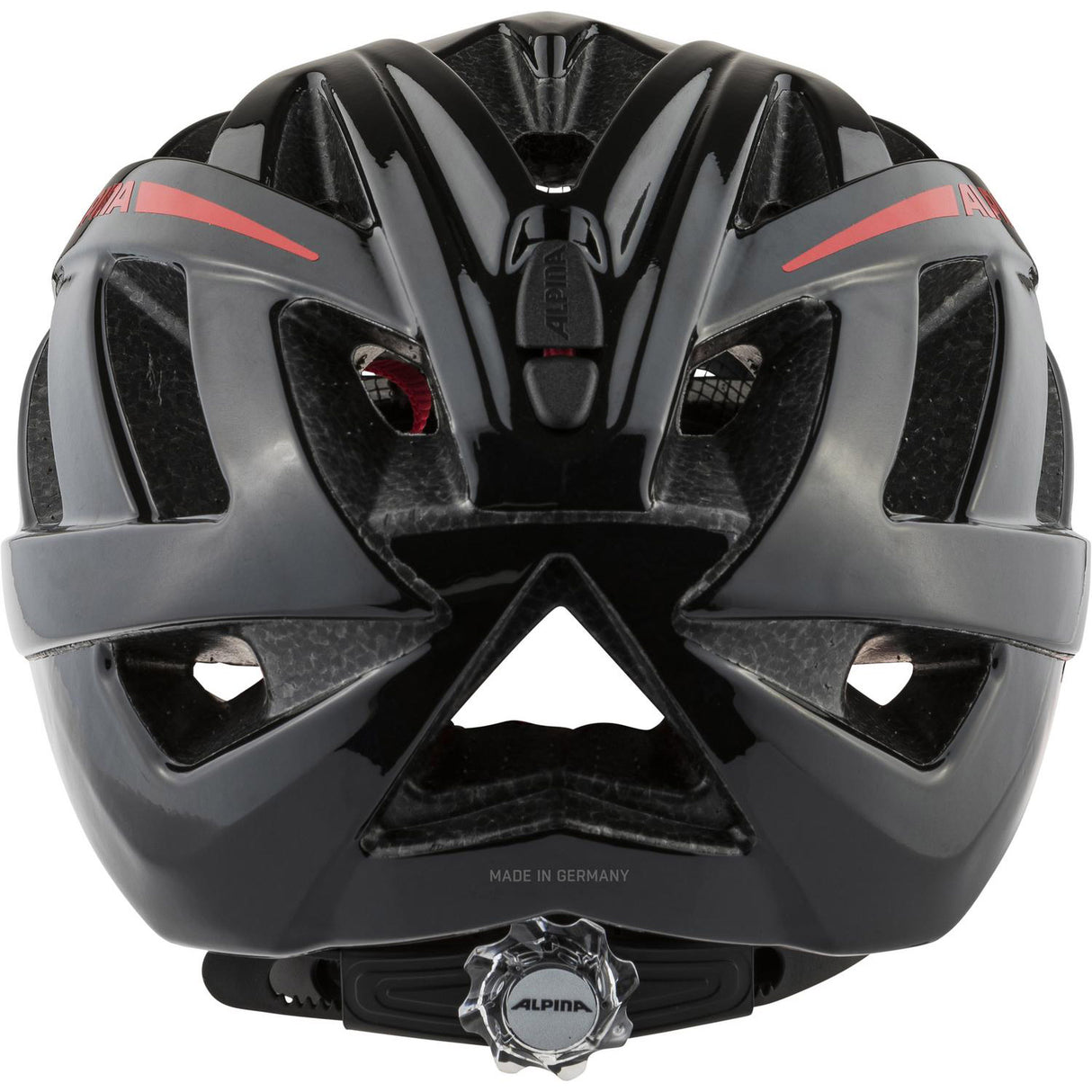 Helm de vêtements de sport olympique Panoma 2.0 Black-Red Gloss 52-57