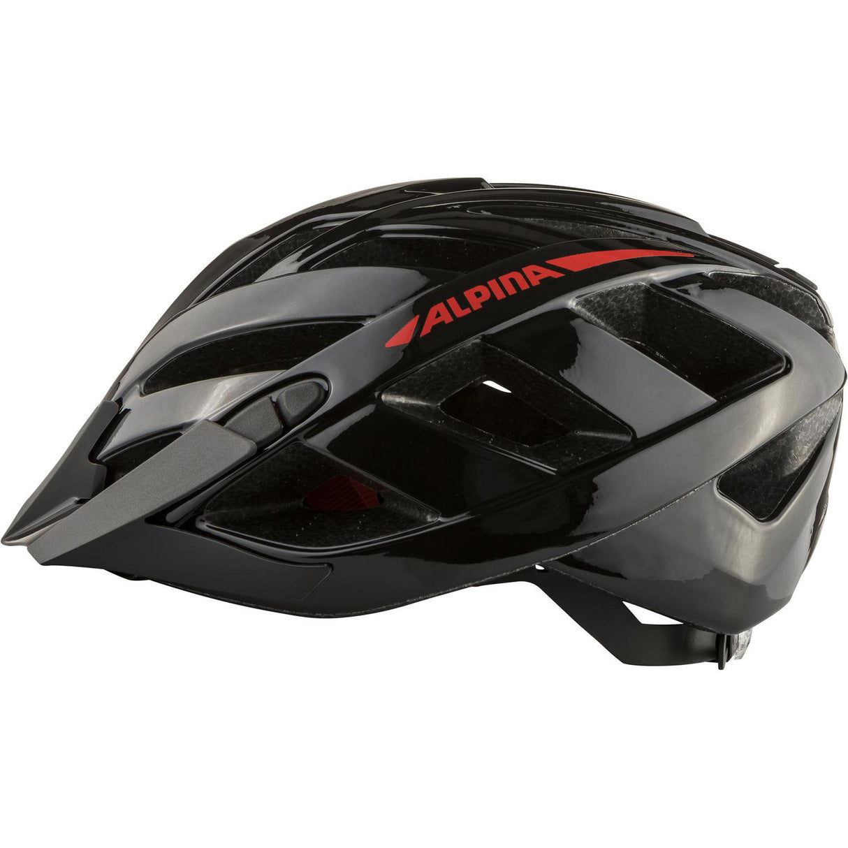 Helm de vêtements de sport olympique Panoma 2.0 Black-Red Gloss 52-57