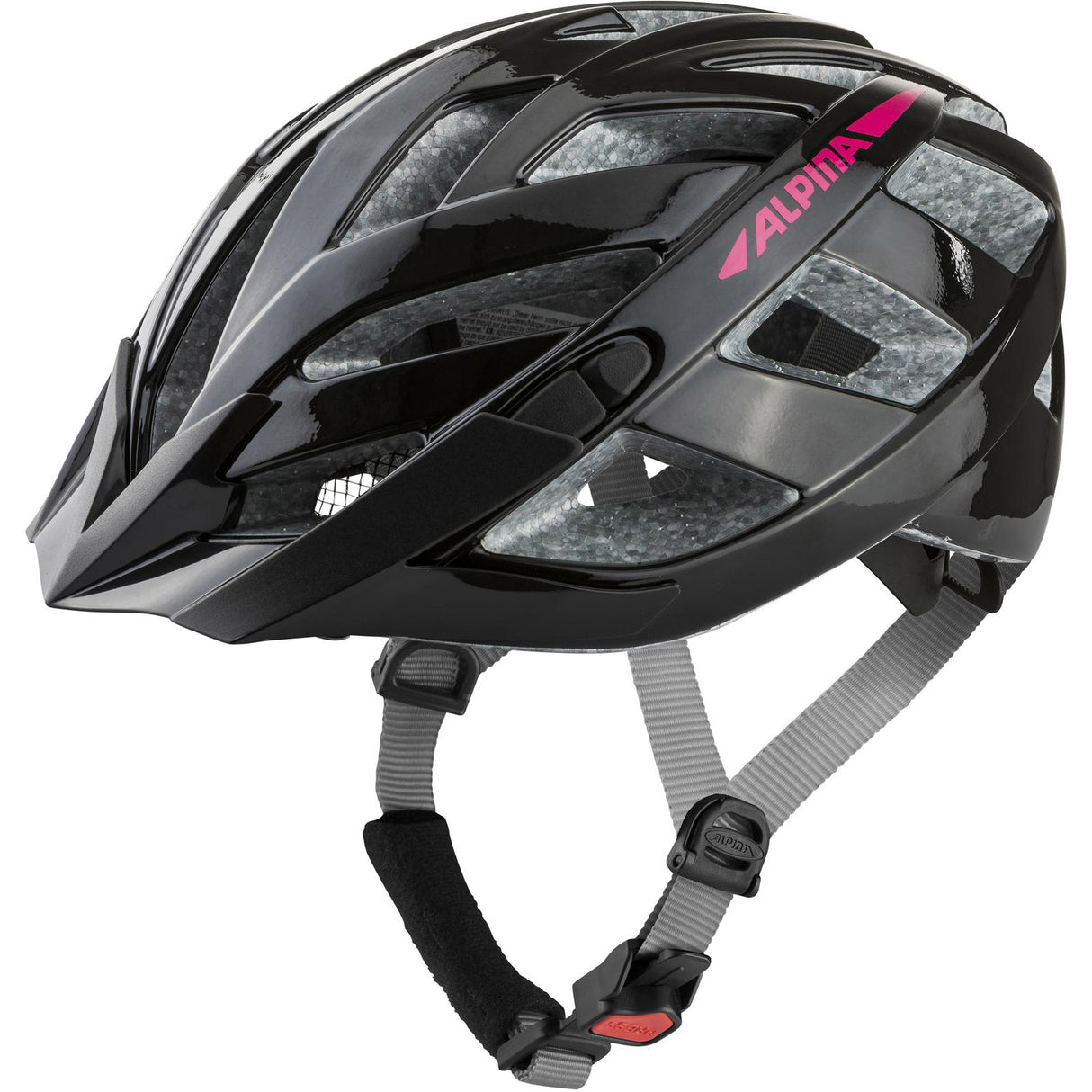 Olympesch Sportswar Sports Tour Helm Panoma 2.0-57 Glanz Black Pink