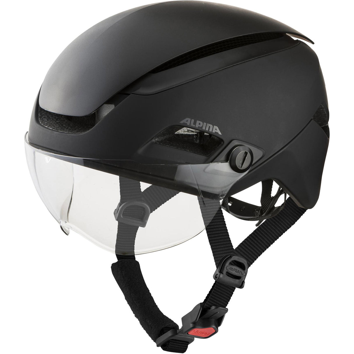 Olympischer Sportbekleidung Helm Altona gegen Black-Stealth Matt 52-57