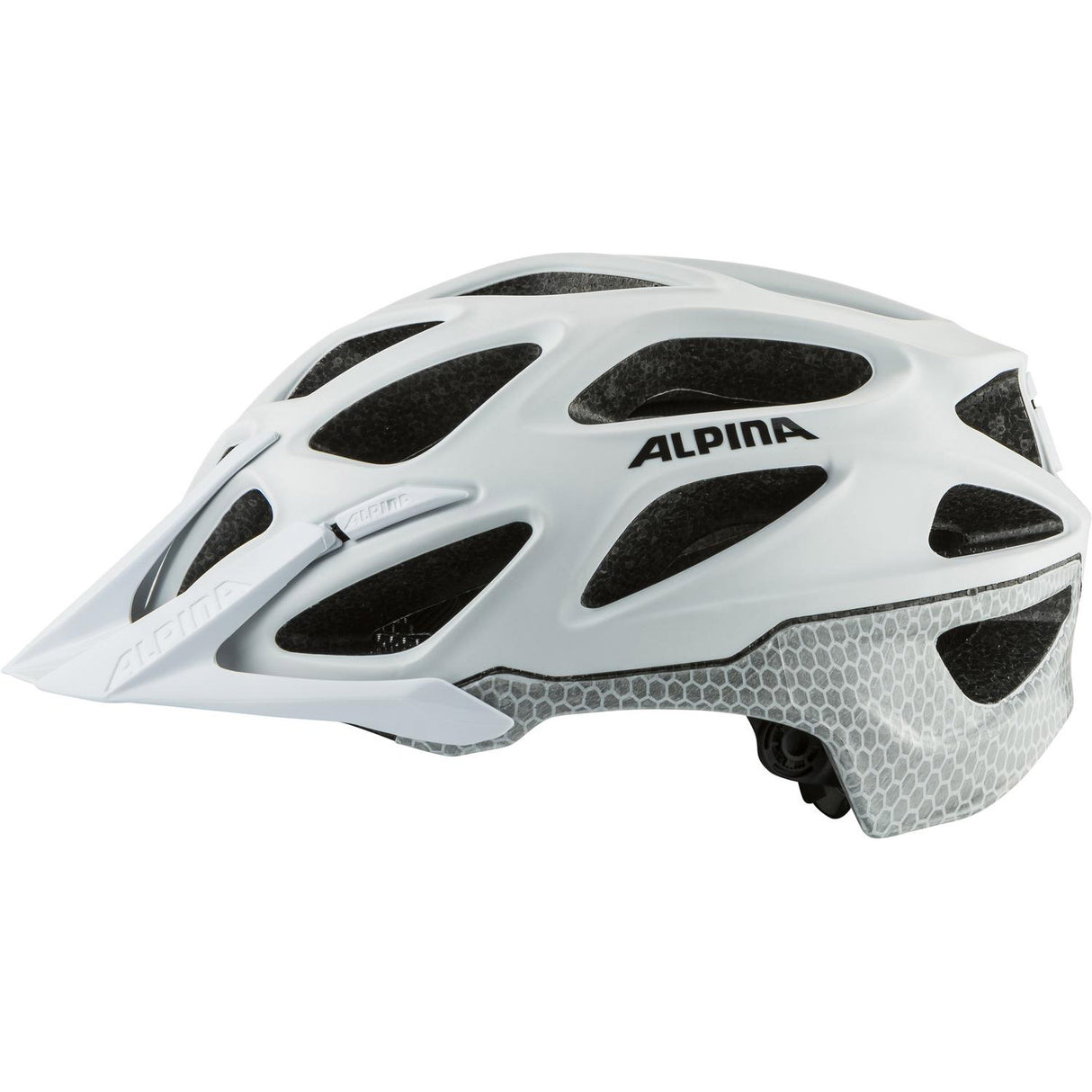 Olympijské sportovní sportovní sporty MTB Helm Mythos Reflective 52-57 White