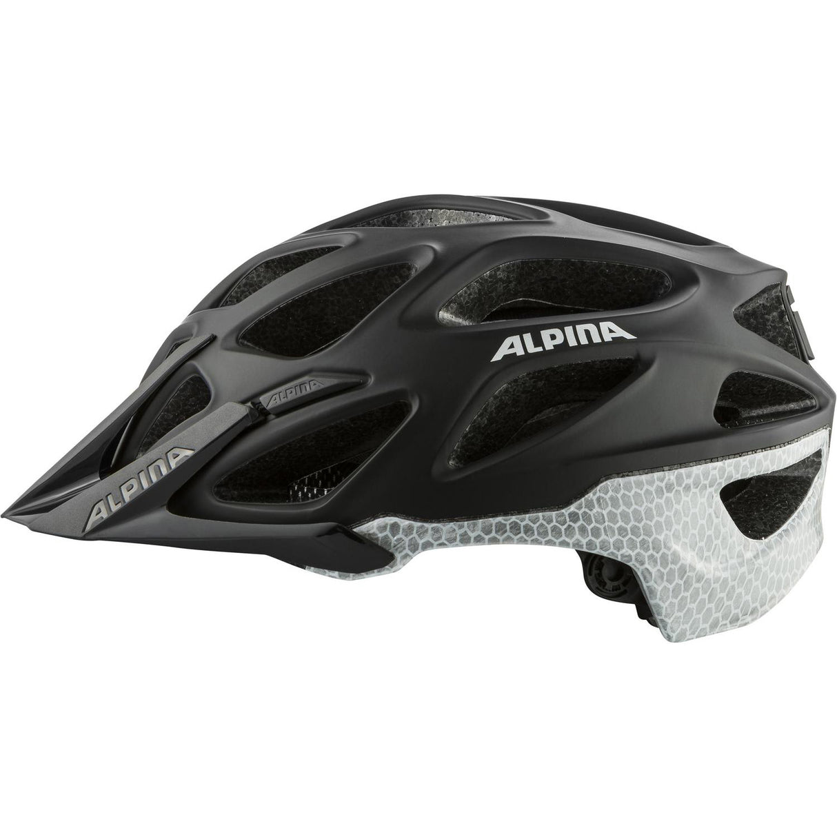 OL-sportsklær sport MTB Helm Mythos Reflective 52-57 Black