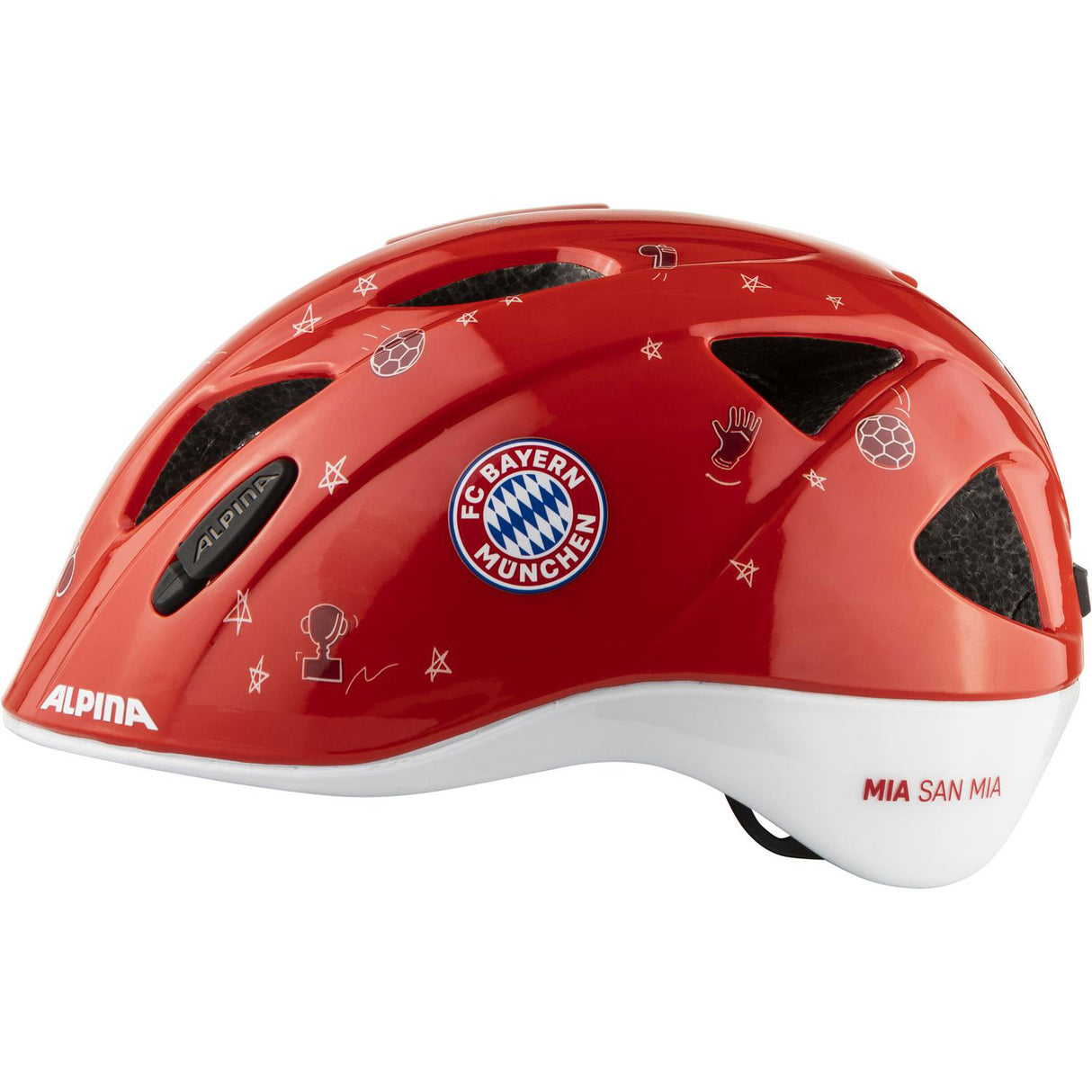 Casque pour enfants sportives olympiques Ximo FCB 47-51 Gloss