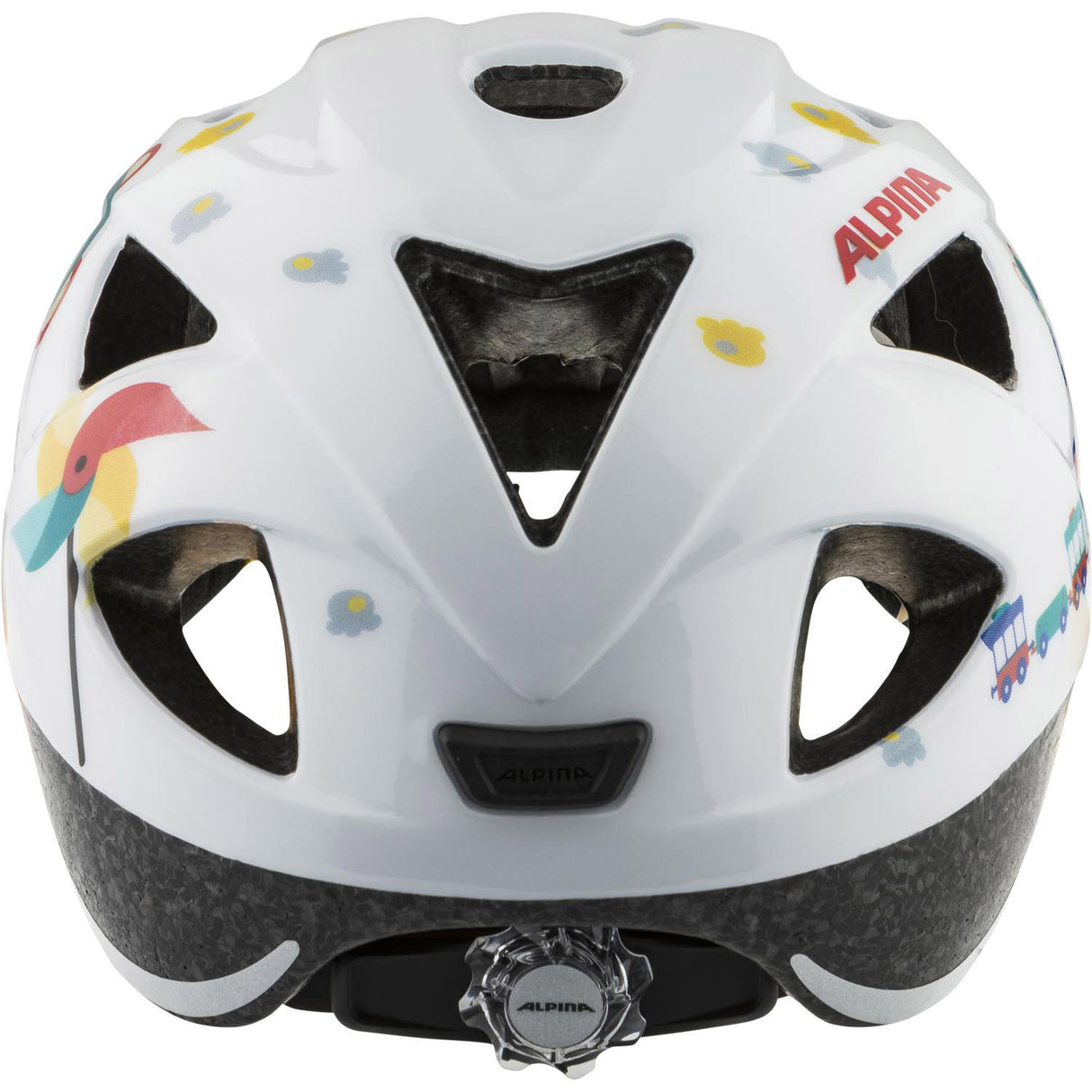 Casco olimpico per bambini sportivi sportivi ximo orso bianco 49-54 gloss