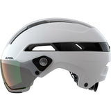 Olympijské sportovní sportovní městské helmy Soho Visor v 52-56 Bílá