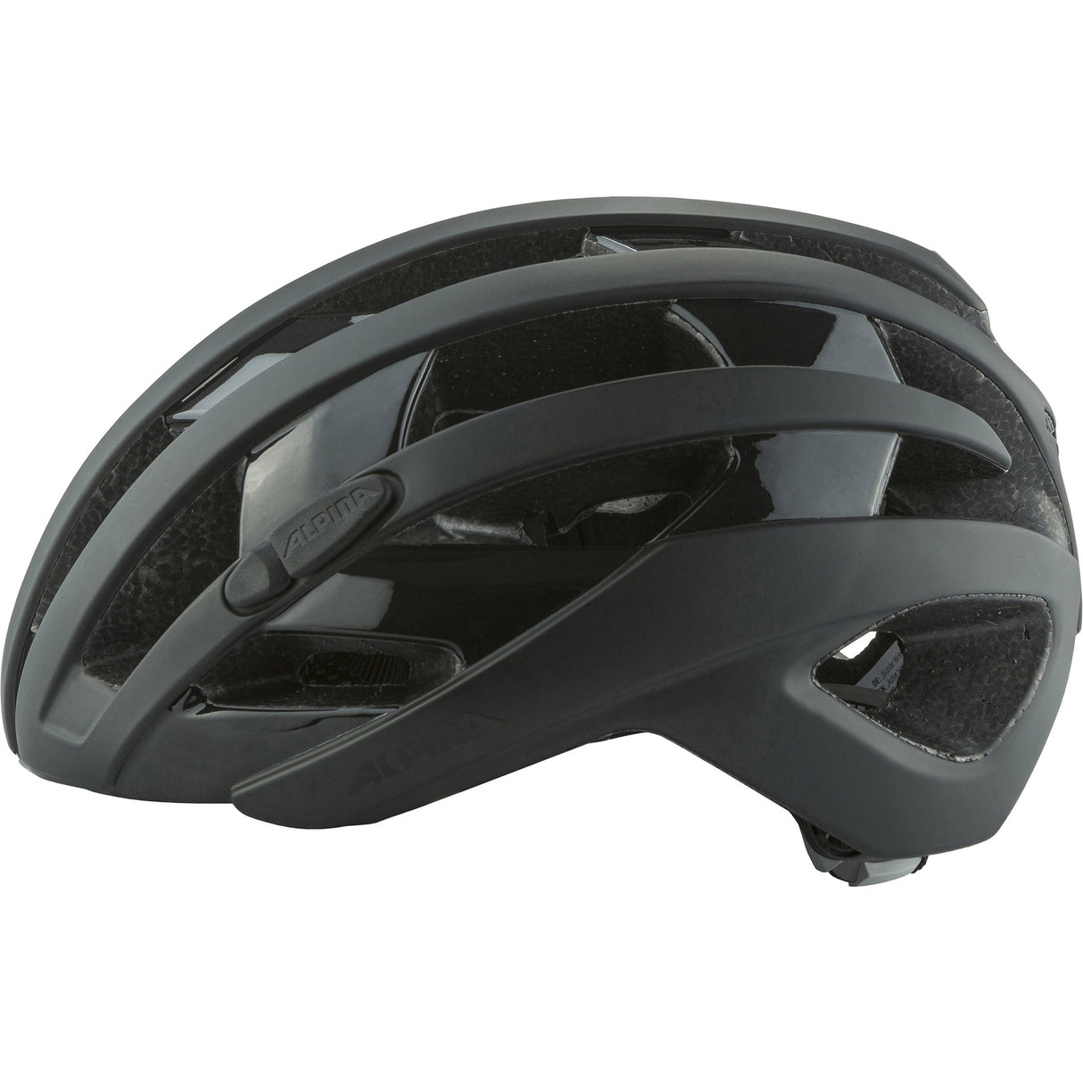 Olympic sportswear alpina sports racehelm ravel 51-56 mat zwart