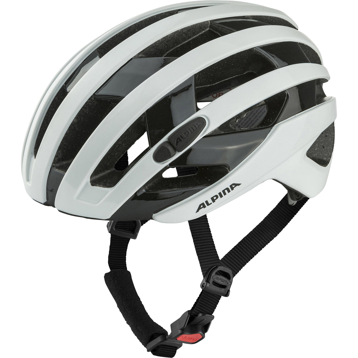 Casque de course sportive des sports de sports olympiques Ravel 51-56 Bloss blanc