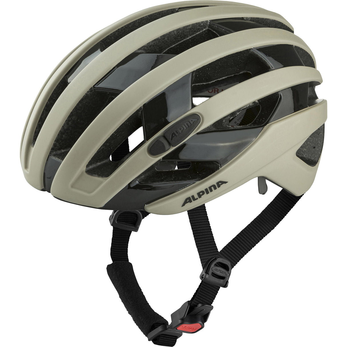 Olympic sportswear alpina sports racehelm ravel 55-59 mat zand