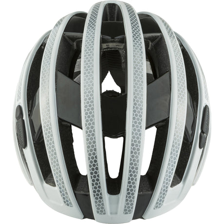 Olympischer Sportbekleidung Helm Ravel Reflective White Gloss 55-59