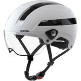 Olympischer Sportbekleidung Helm Soho Visor White Matt 55-59