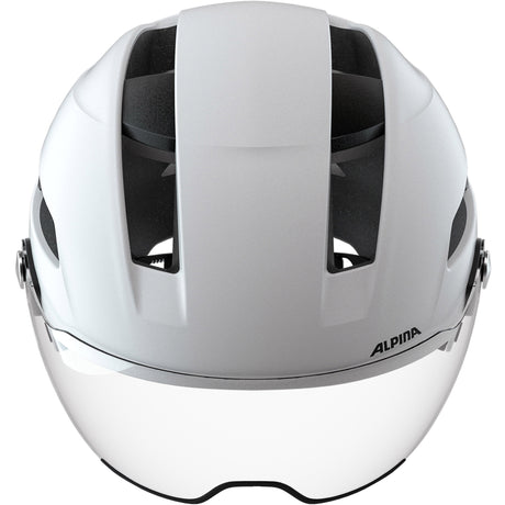 Olympischer Sportbekleidung Helm Soho Visor White Matt 55-59