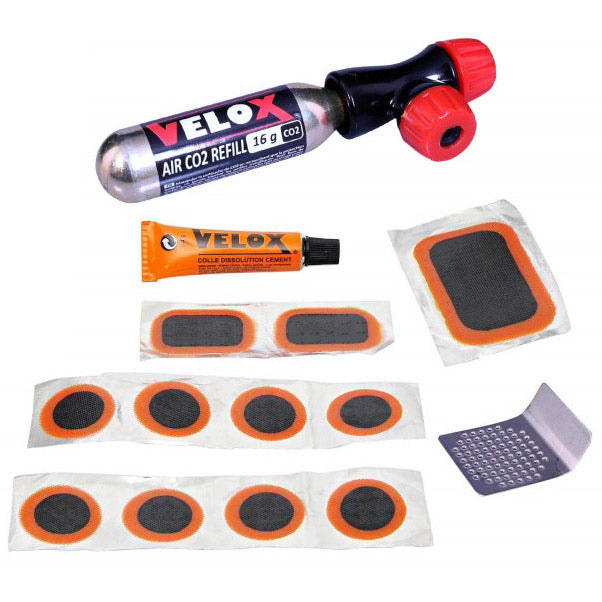 Velox Repair Kit mit CO2 -Muster 16G und Druckregler