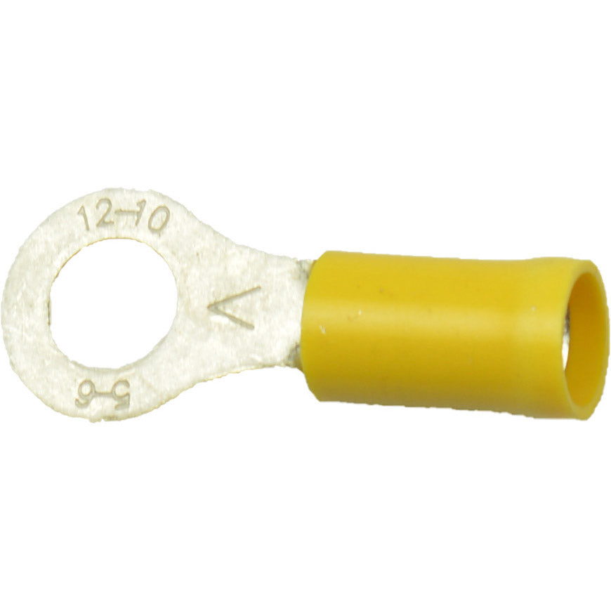 Bofix kabelschoen amp oog m6 geel (25st)