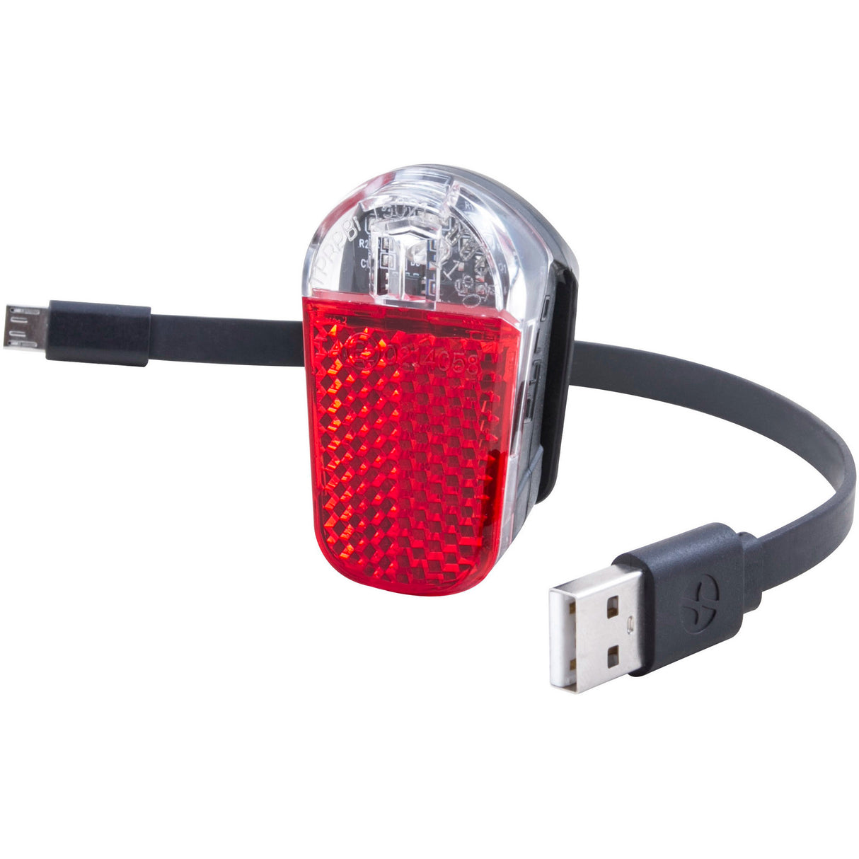 Rear light PYRO USB rechargeable