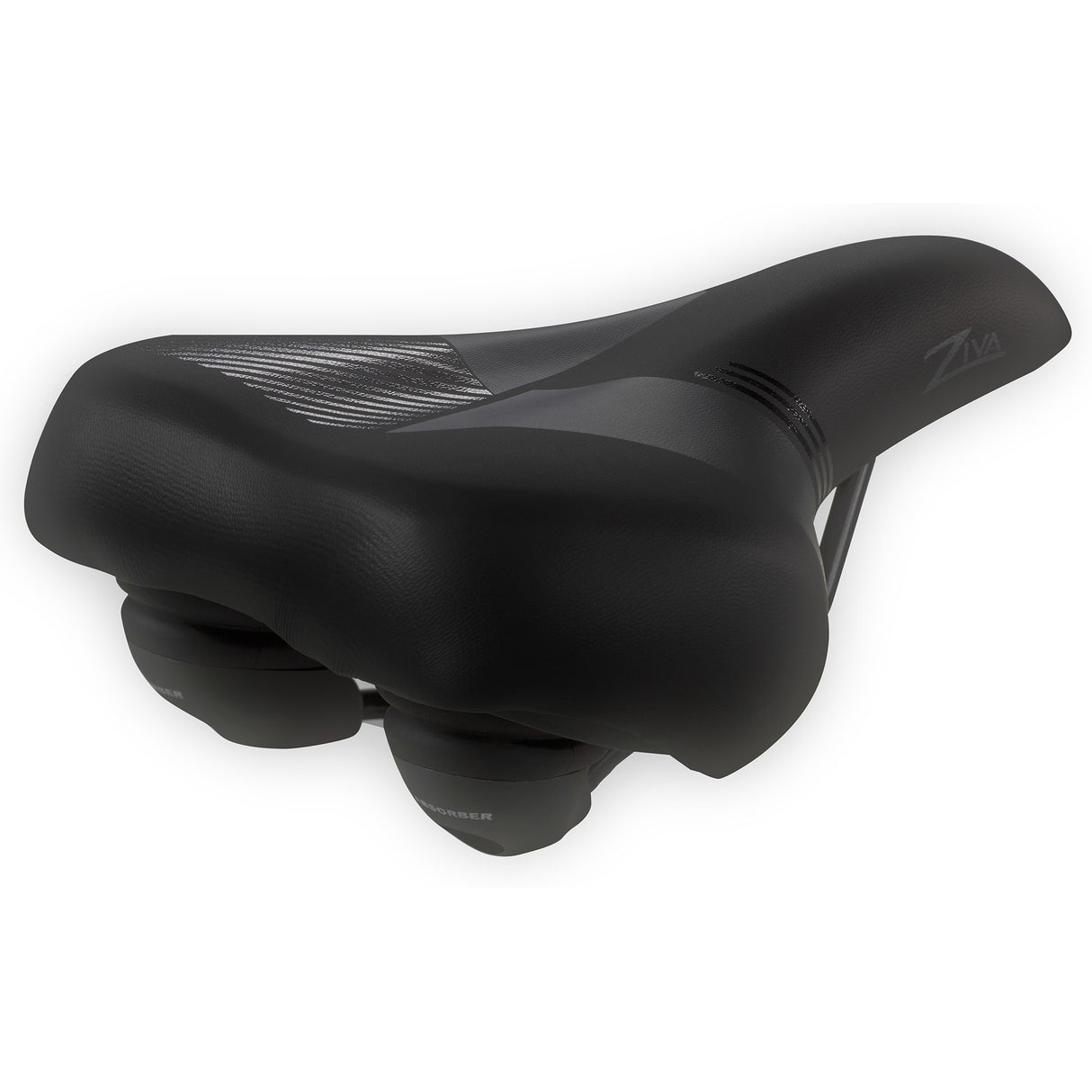 Selle Monte Grappa Sattel Ziva plus Skay Black Elastomer