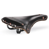 Selle Monte Grappa Saddle Oxford Club Sports Leather Black