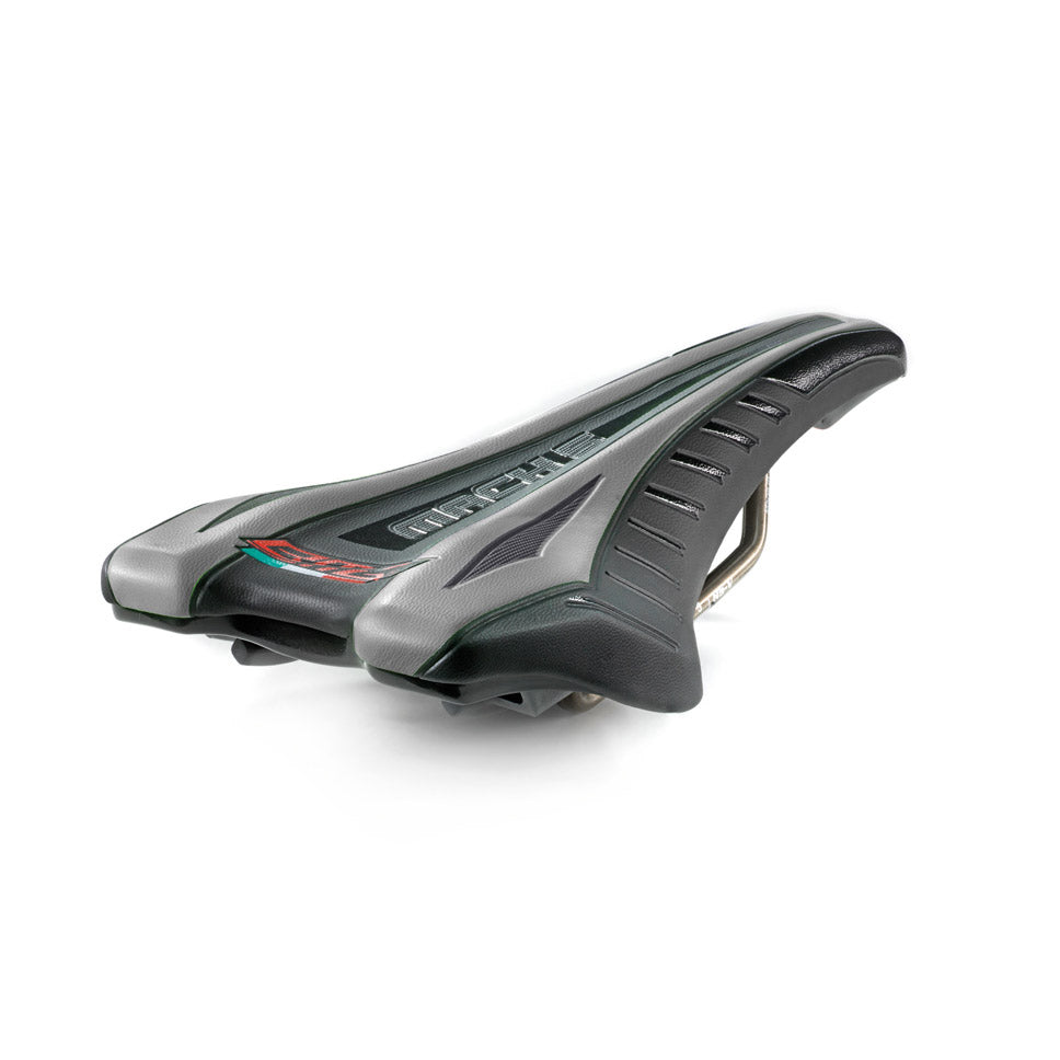 Selle Monte Grappa sedlo Bmg S007 Mach 5 Črno srebro