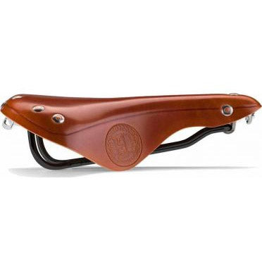 Selle Monte Grappa Italia Saddle Italia V3 Vintage de cuero miel de cuero marrón AM