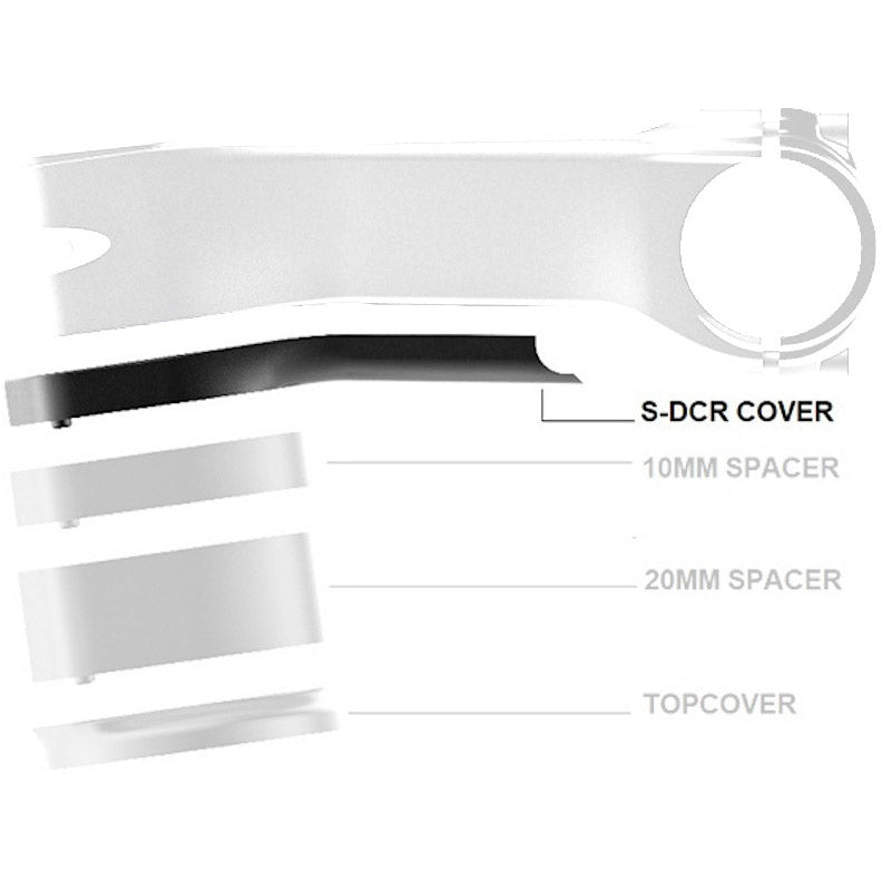 Dedacciai cover superbox 70-80mm nylon svart