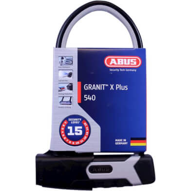 Abus Granit X-Plus 540 160HB2 Beugellot 23 cm sort