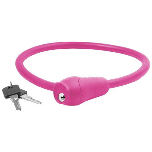 M-Welle m-Wellekabler lock silicone rosa 60cm12mm