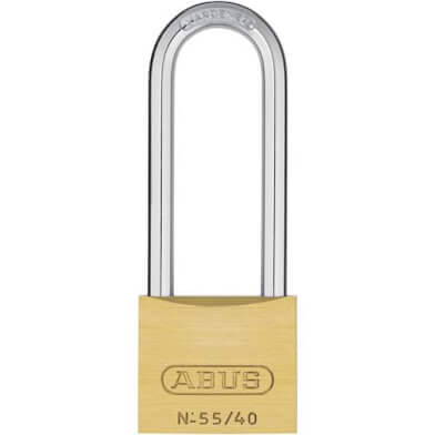 Abus Handlot Solid 55 40 mm złoty dyskietek Długie klawisz Blokada